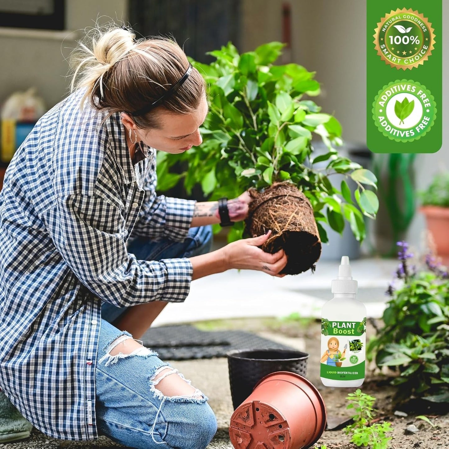 Organic Plant Boost - Liquid Biofertilizer 🌱