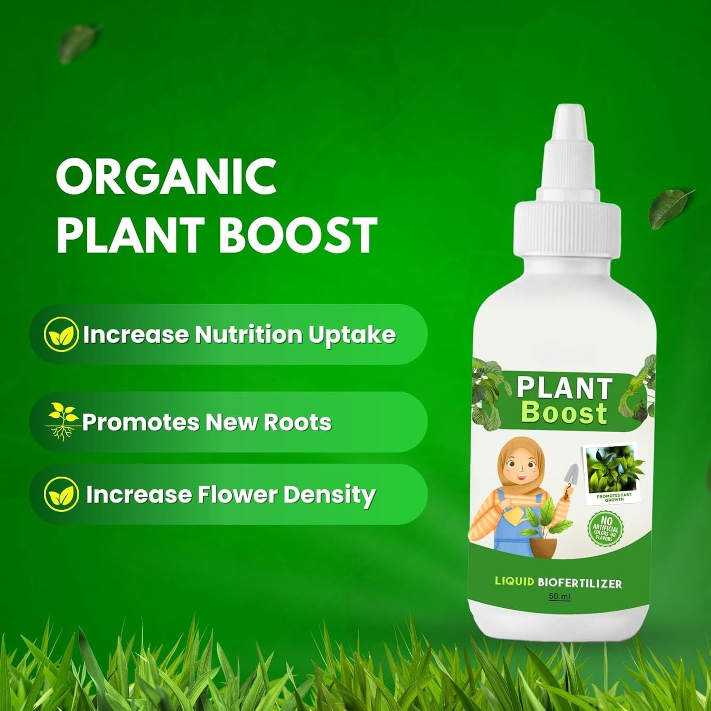 Organic Plant Boost - Liquid Biofertilizer 🌱