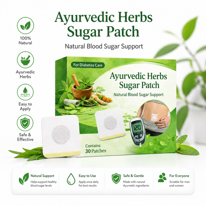 HerbPatch™ – Ayurvedic Herbs Sugar Patch (Buy 1 Get 1 Free🌿)